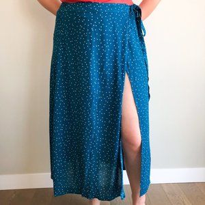🏙 midi rachel polkadot skirt!! 🏙